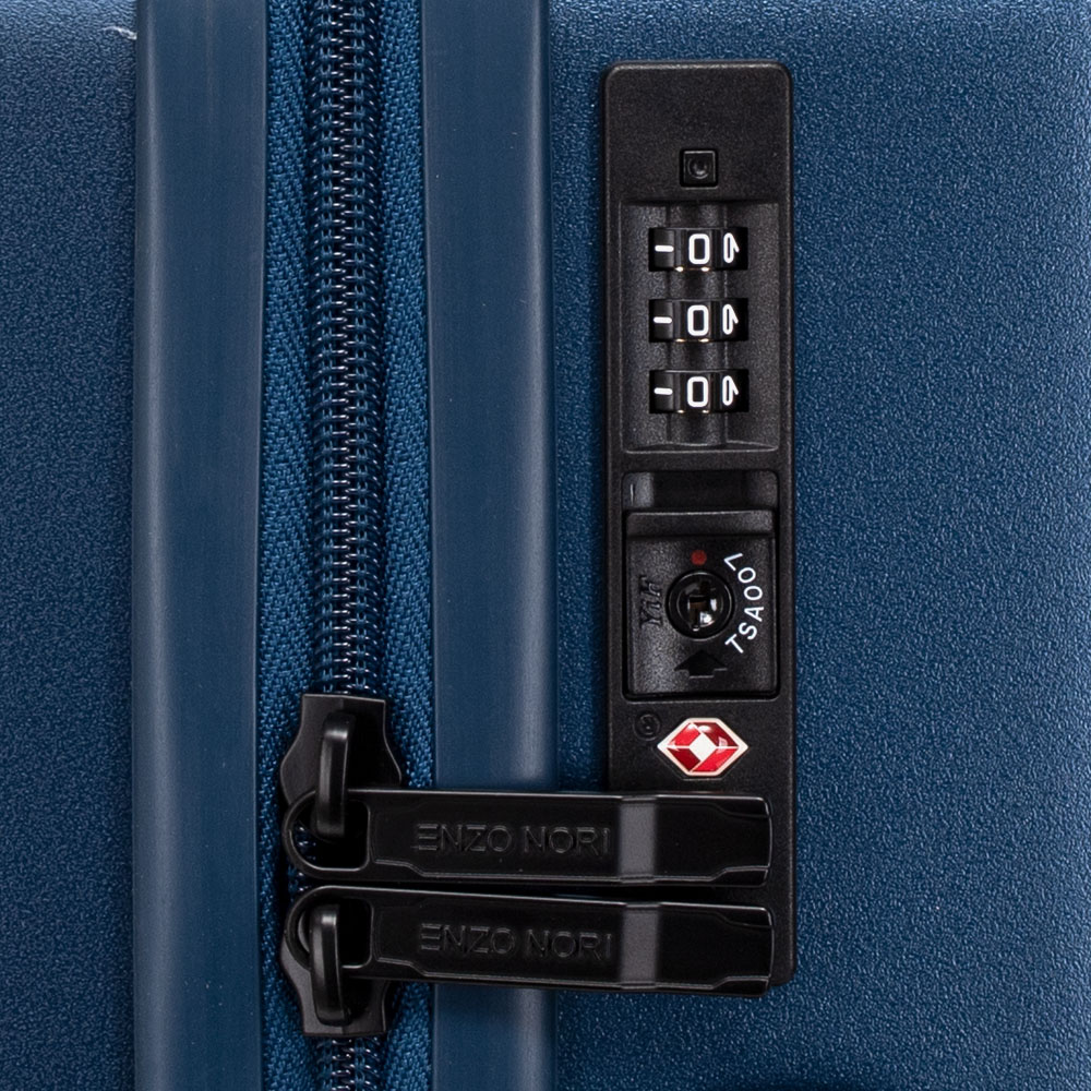 Cabin suitcase ENZO NORI SYDNEY 55 cm Polycarbonate Blue